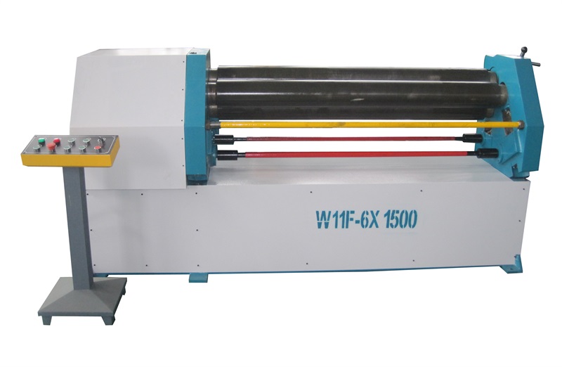 W11F 3-ROLLER MECHANICAL ASYMMETRICAL PLATE ROLLING MACHINE